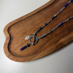 Naszyjnik Awenturyn Lapis Lazuli Ręka Fatimy