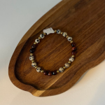 Bransoletka Jaspis Dalmatyński Bawole Oko Hematyt