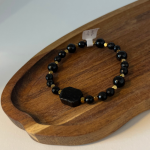 Bransoletka Czarny Turmalin Surowy