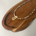 Naszyjnik Labradoryt Cytryn Kwarc Hematyt